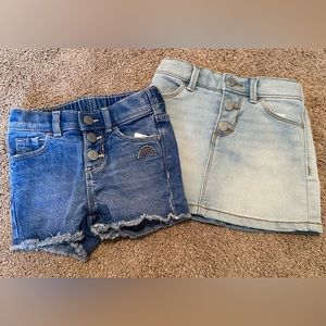 Old Navy Shorts/Skirt Girls Size 2T Set